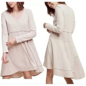 Maeve Cream Mini Dress